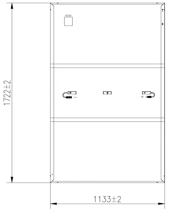 PV module dimensions(mm)