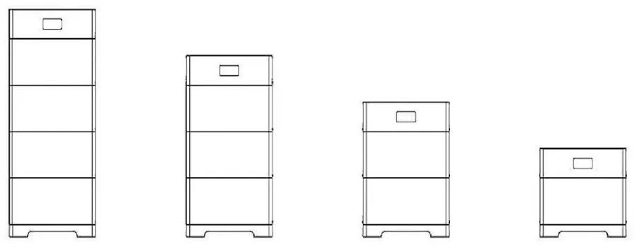 Solar Photovoltaic Low Voltage Batteries RS-BM Series View Dimensions