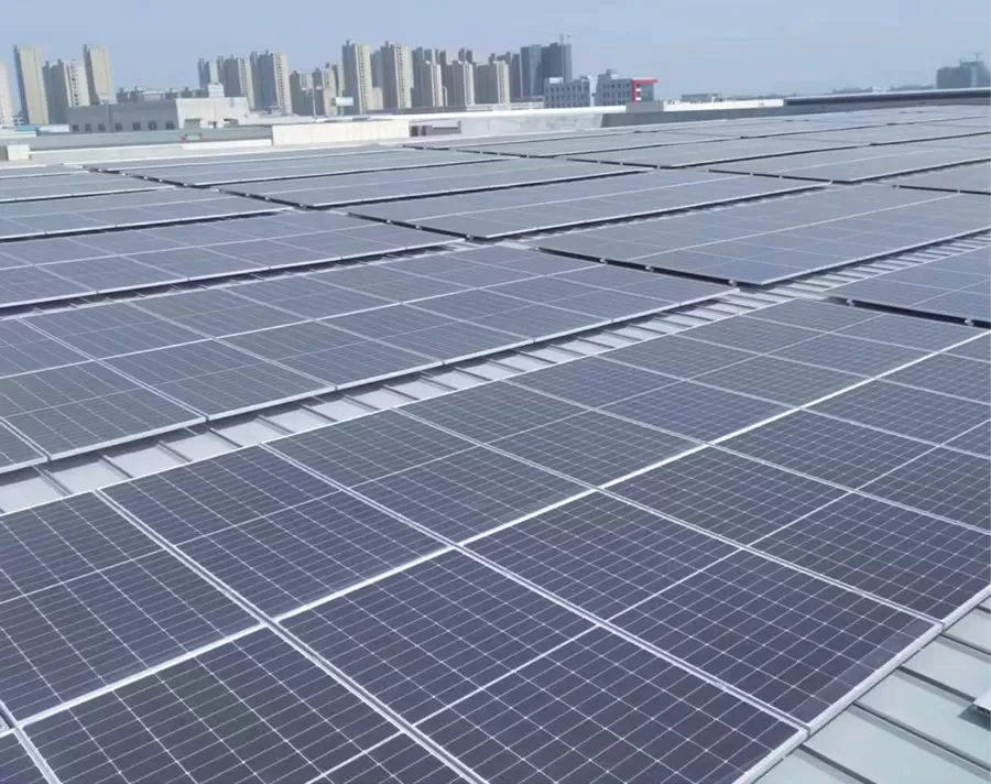 Hubei Xiaogan Lingkong Rooftop Distributed Solar Photovoltaic Project Figure