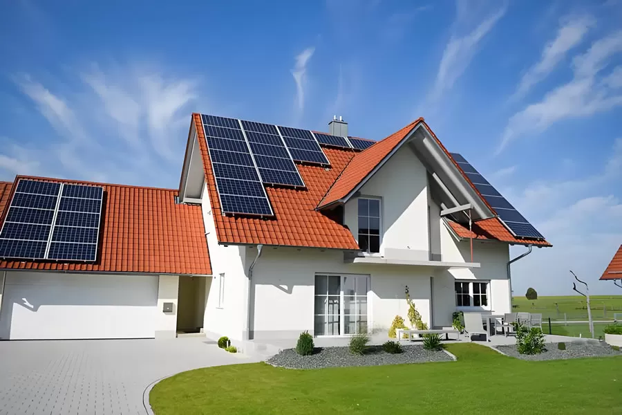 Overall effect of installing solar panels on a family home