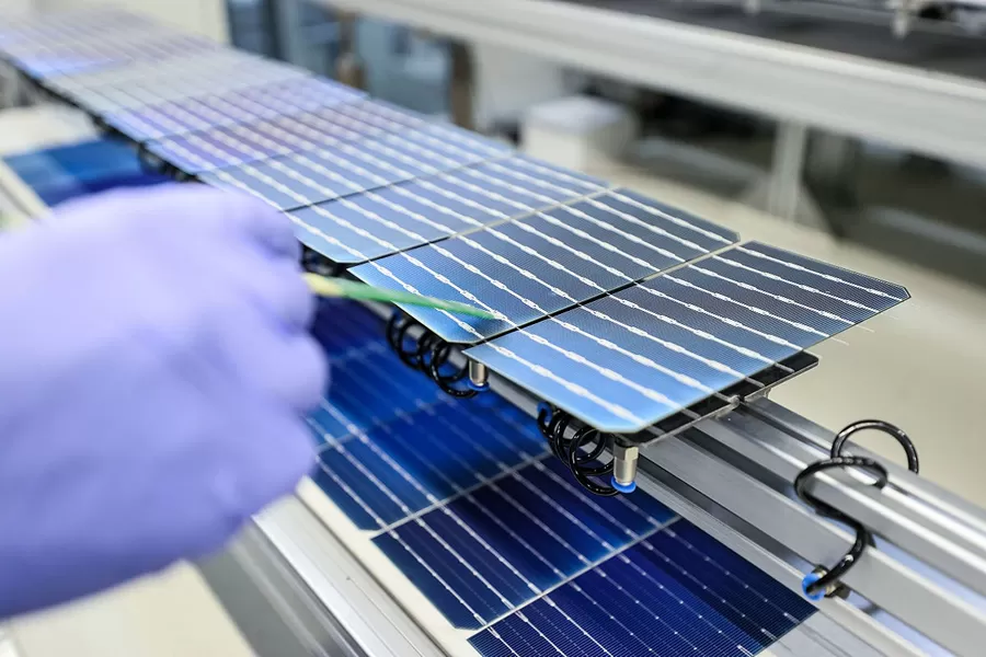 Solar Photovoltaic Crystalline Silicon Cells