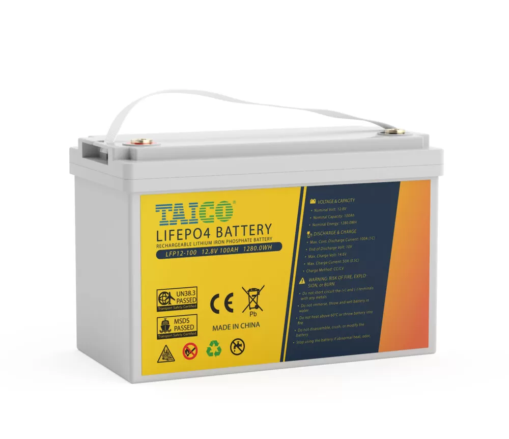 TAICO Customizable 12V Lithium Ion Storage Battery LiFePO4