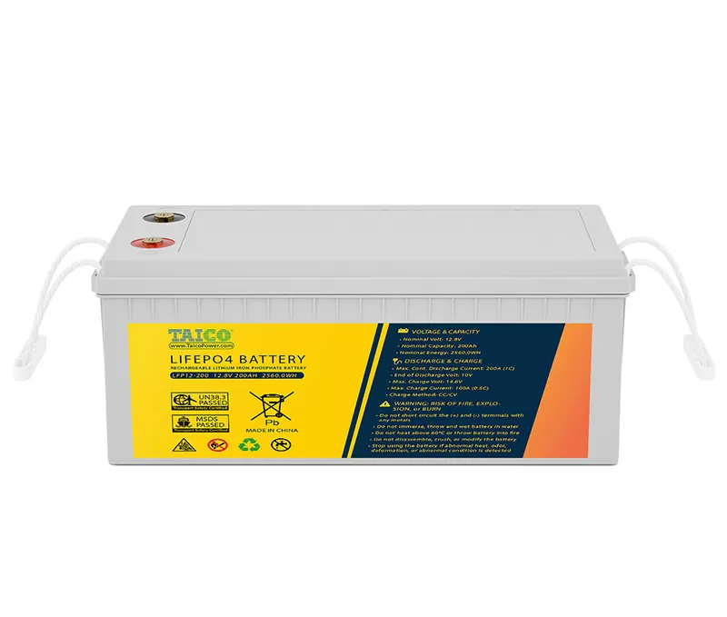 TAICO Customizable 12V Lithium Ion Storage Battery LiFePO4