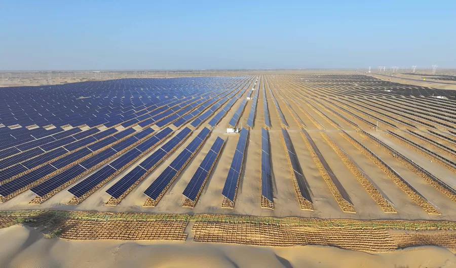 Photovoltaic projects in the desert