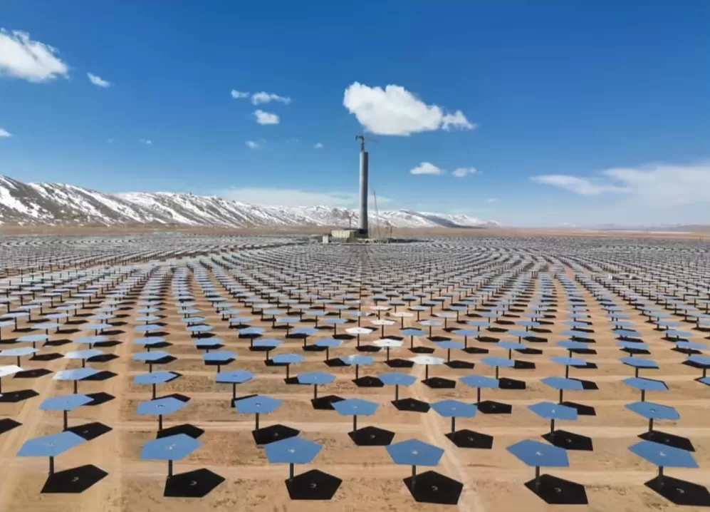 Tibet Amdo Tuosuo 100 MW CSP Project Completed